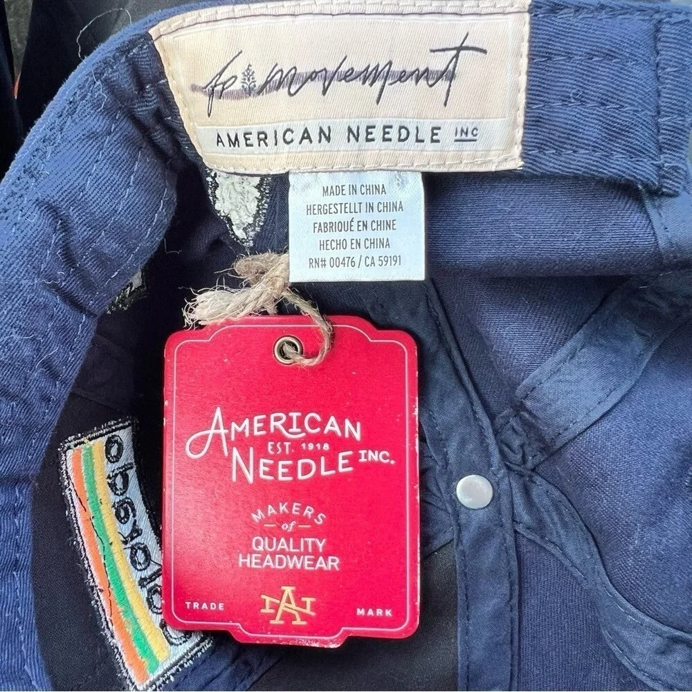 FREE PEOPLE AND AMERICAN NEEDLE NWT LIMITED BALL CAP